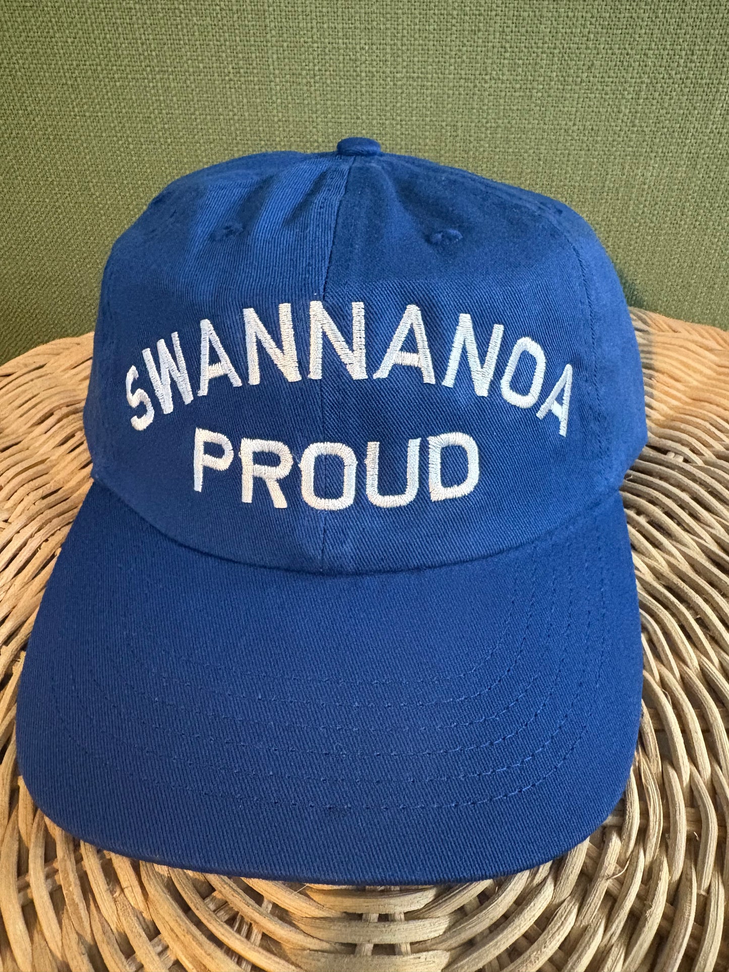 Swannanoa Proud blue dad hat