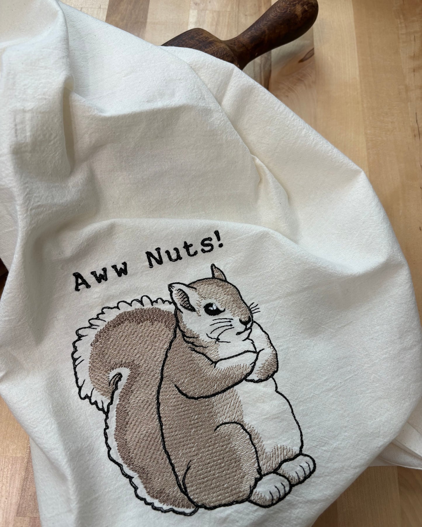 Kitchen towel - Aww Nuts!