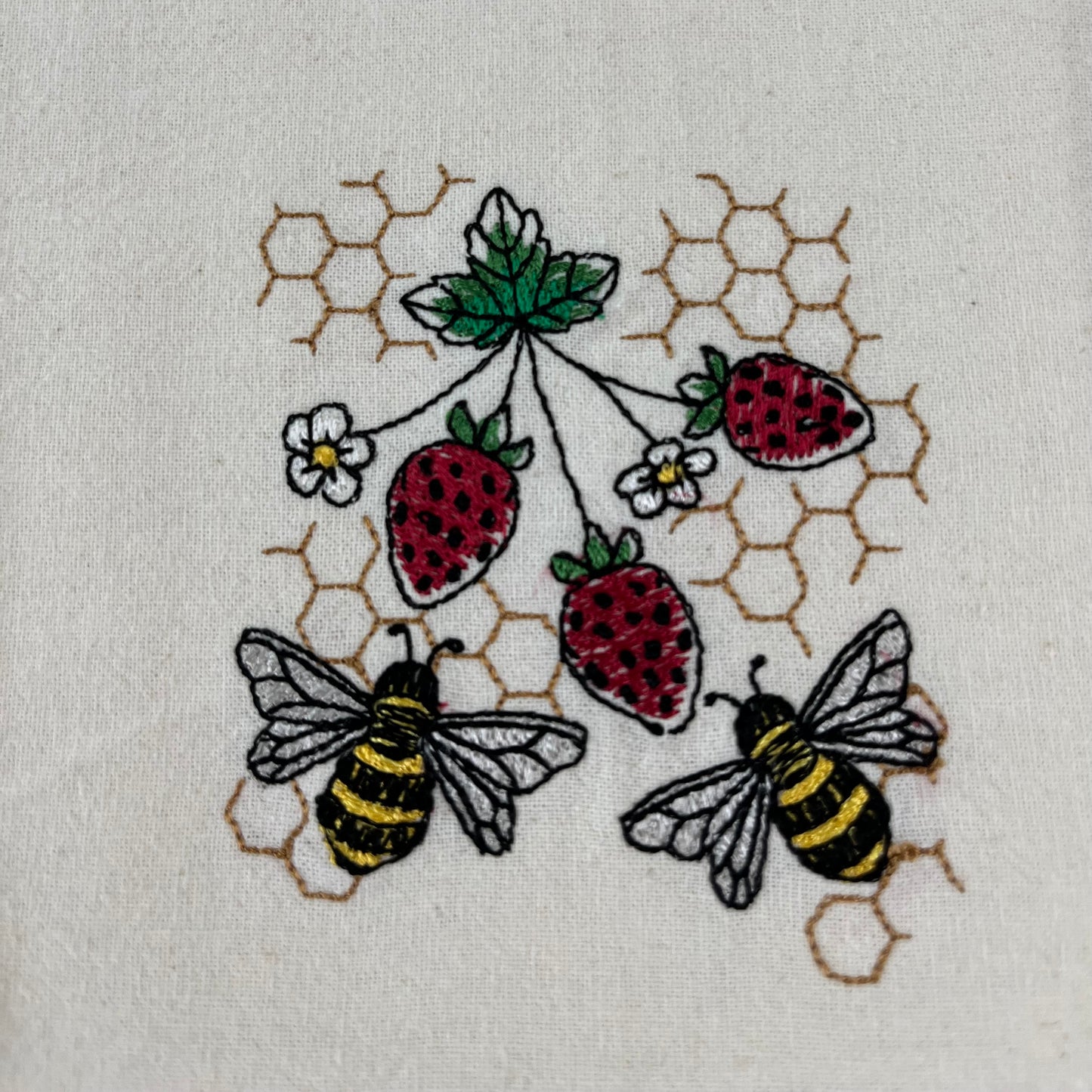 Kitchen Towel - Buzzing Bees