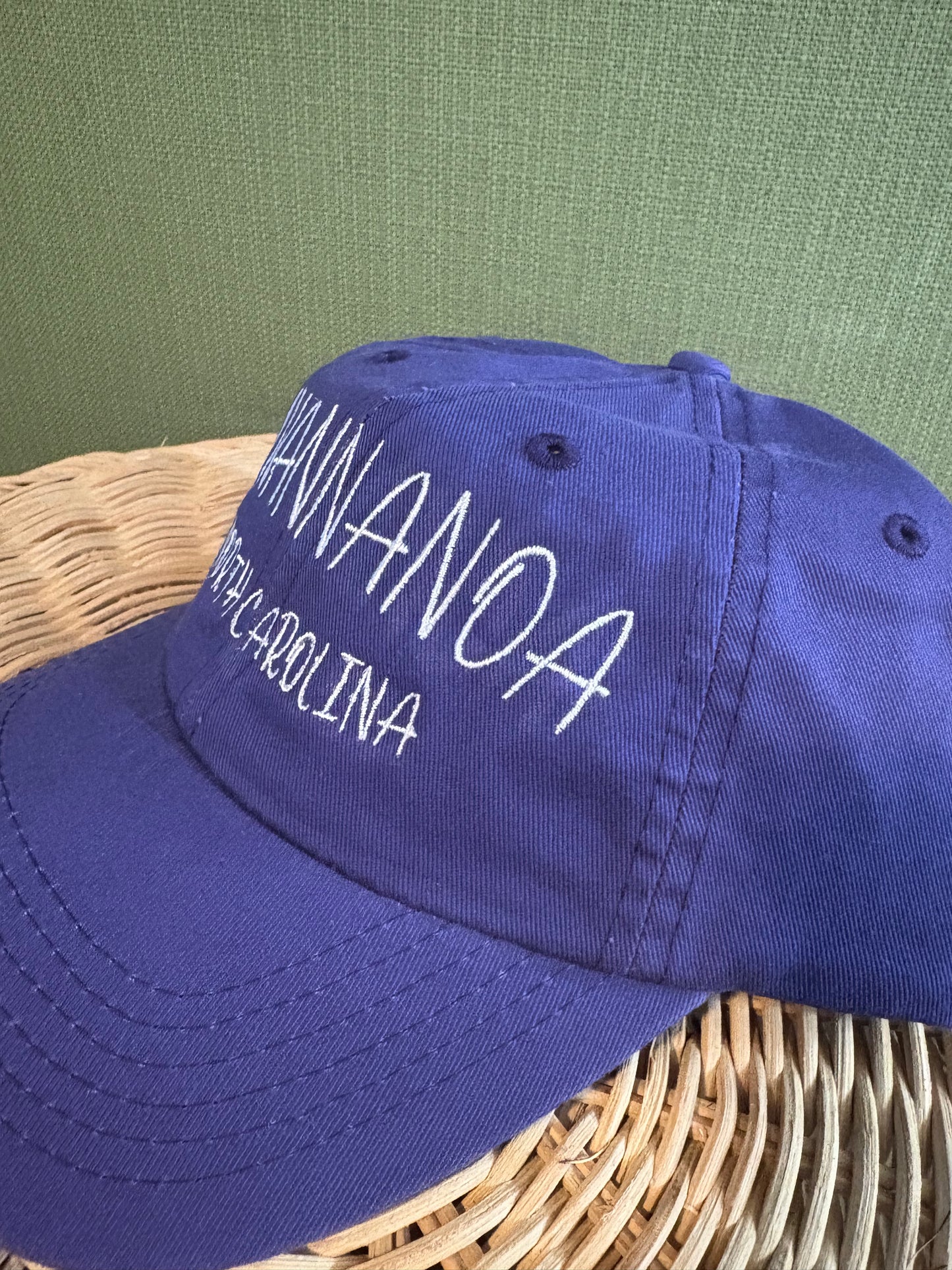 Swannanoa, NC purple dad hat
