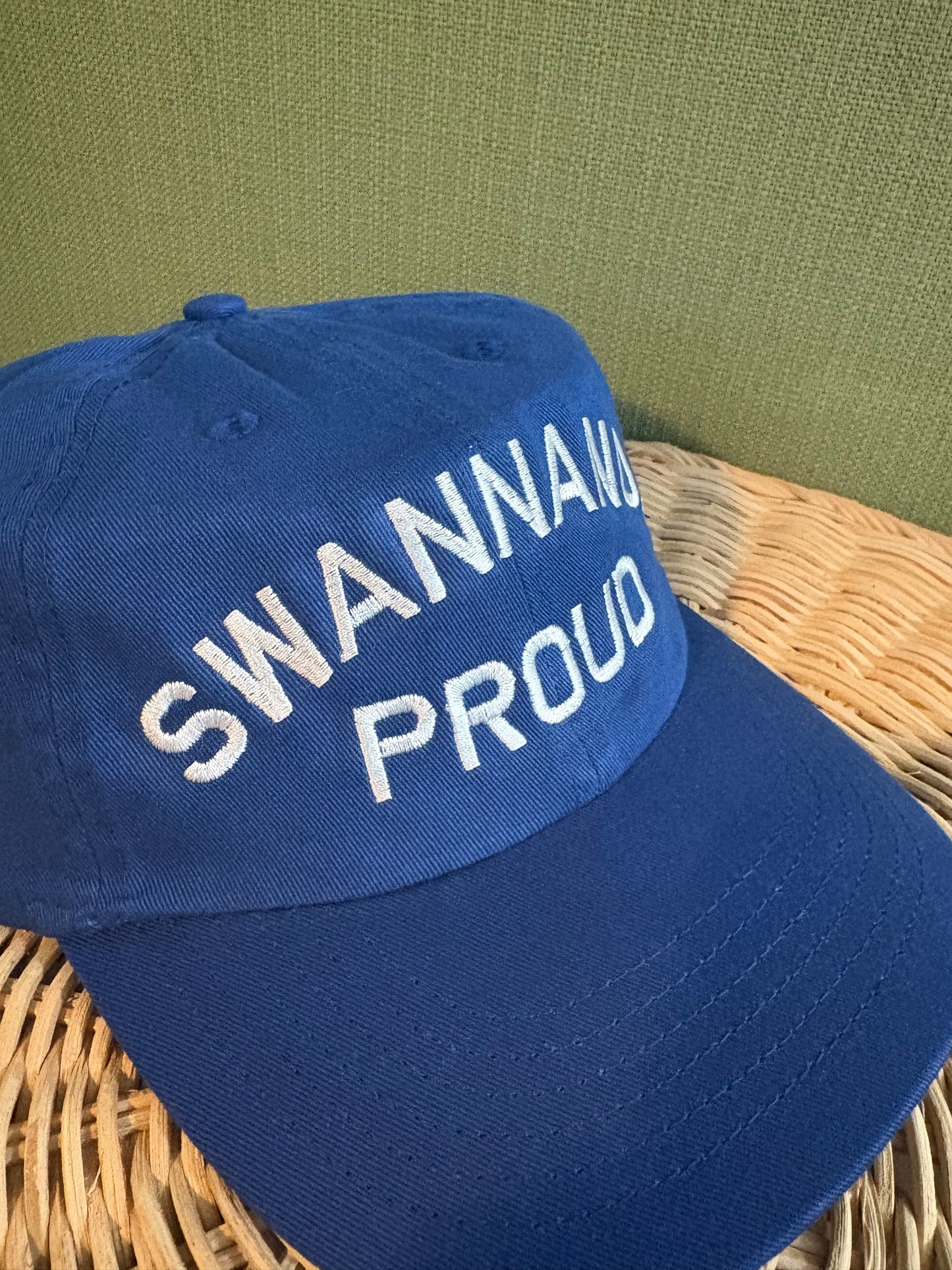 Swannanoa Proud blue dad hat