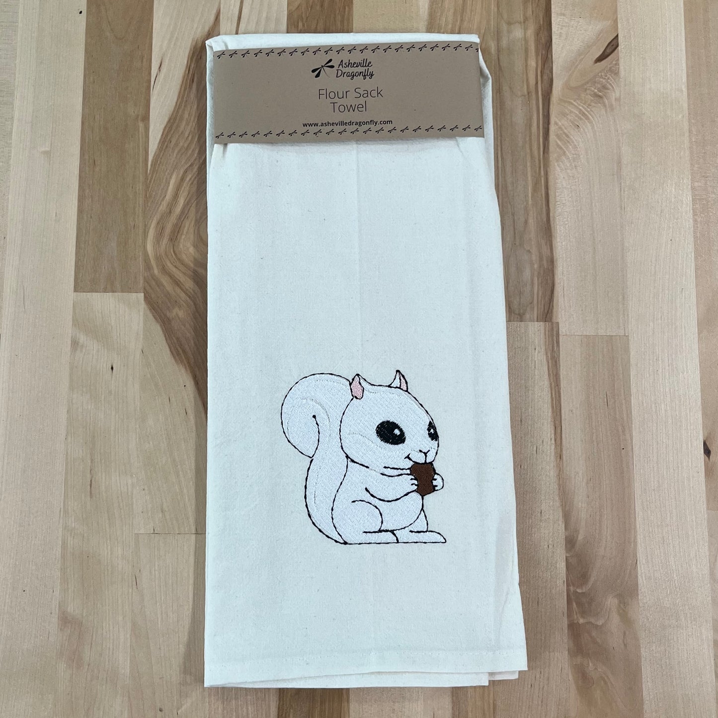 Kitchen Towel - White Squirrel