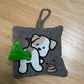 Dog poop bag dispenser