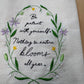 Kitchen Towel - Be patient with yourself. Nothing in nature blooms all year.