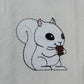 Organic Kitchen Towel - White Squirrel