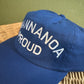 Swannanoa Proud blue dad hat