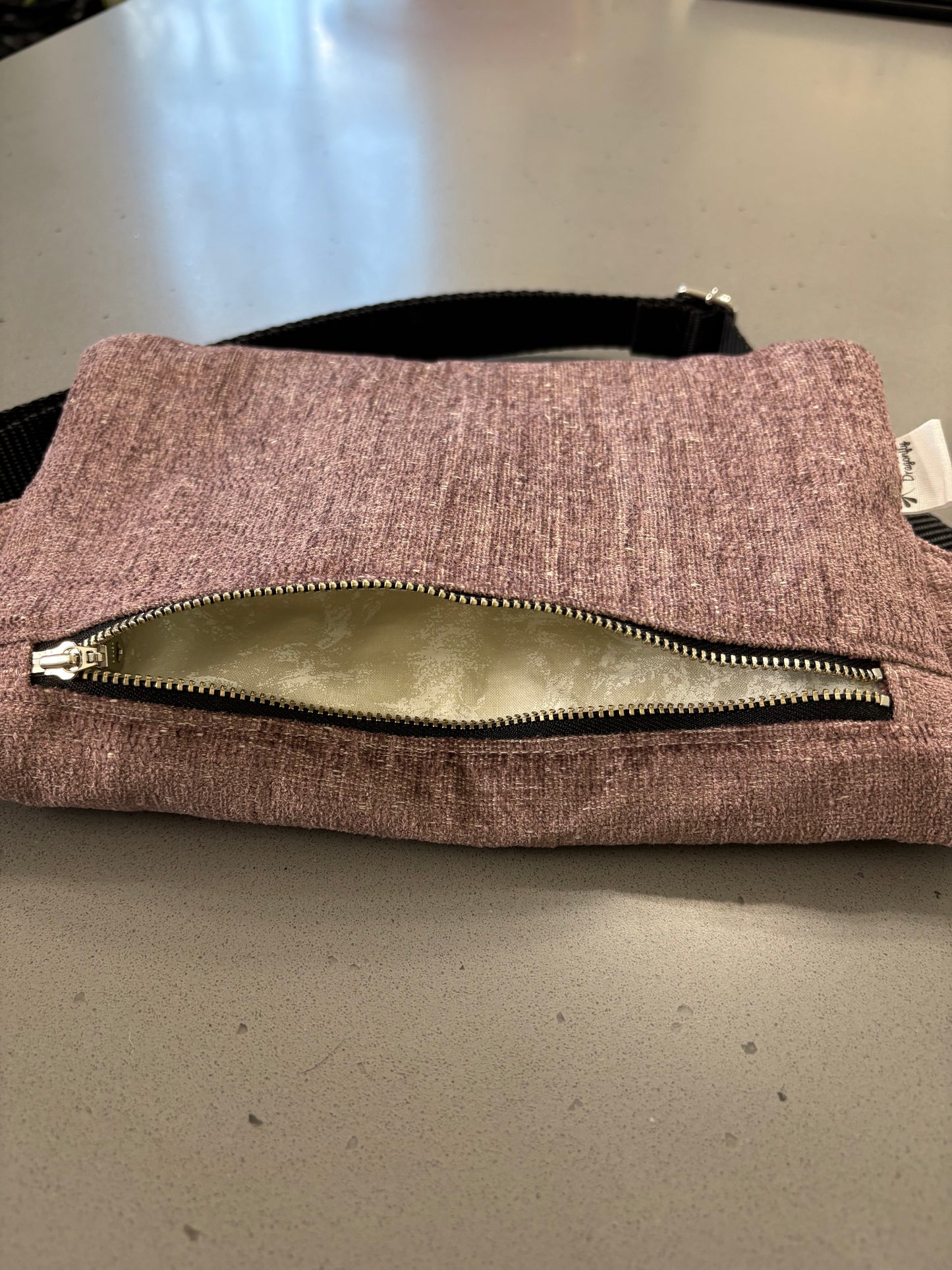 Plum crossbody bag