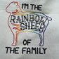 Kitchen Towel - Rainbow Sheep of the Family