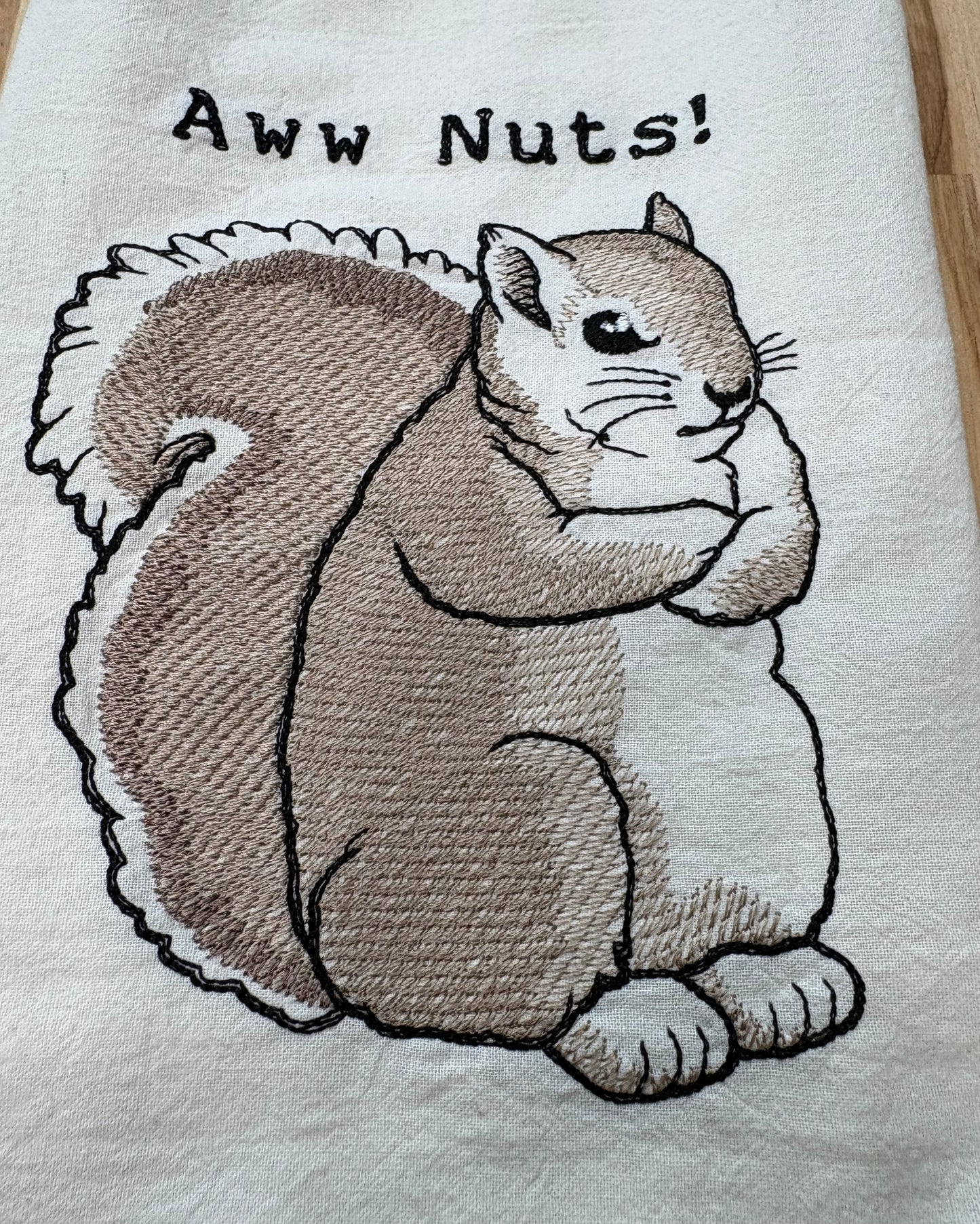 Kitchen towel - Aww Nuts!