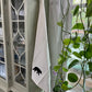 Organic Kitchen towel - Black Bear