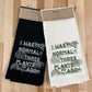 Organic Kitchen Towel - I Was Normal Three Plants Ago