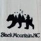 Organic Kitchen Towel - Black Mountain Black Bear