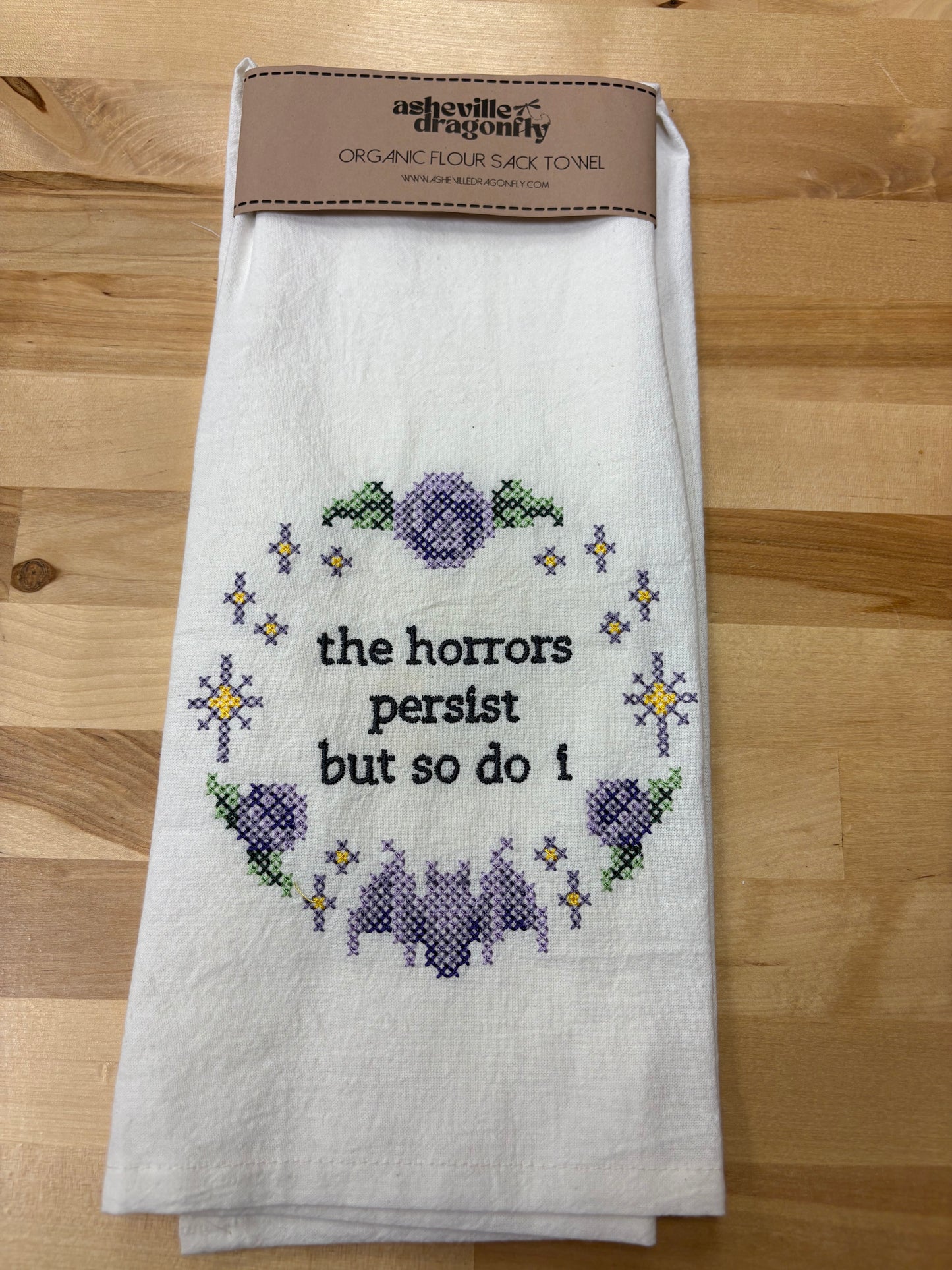 Kitchen towel - the horrors persist but so do I