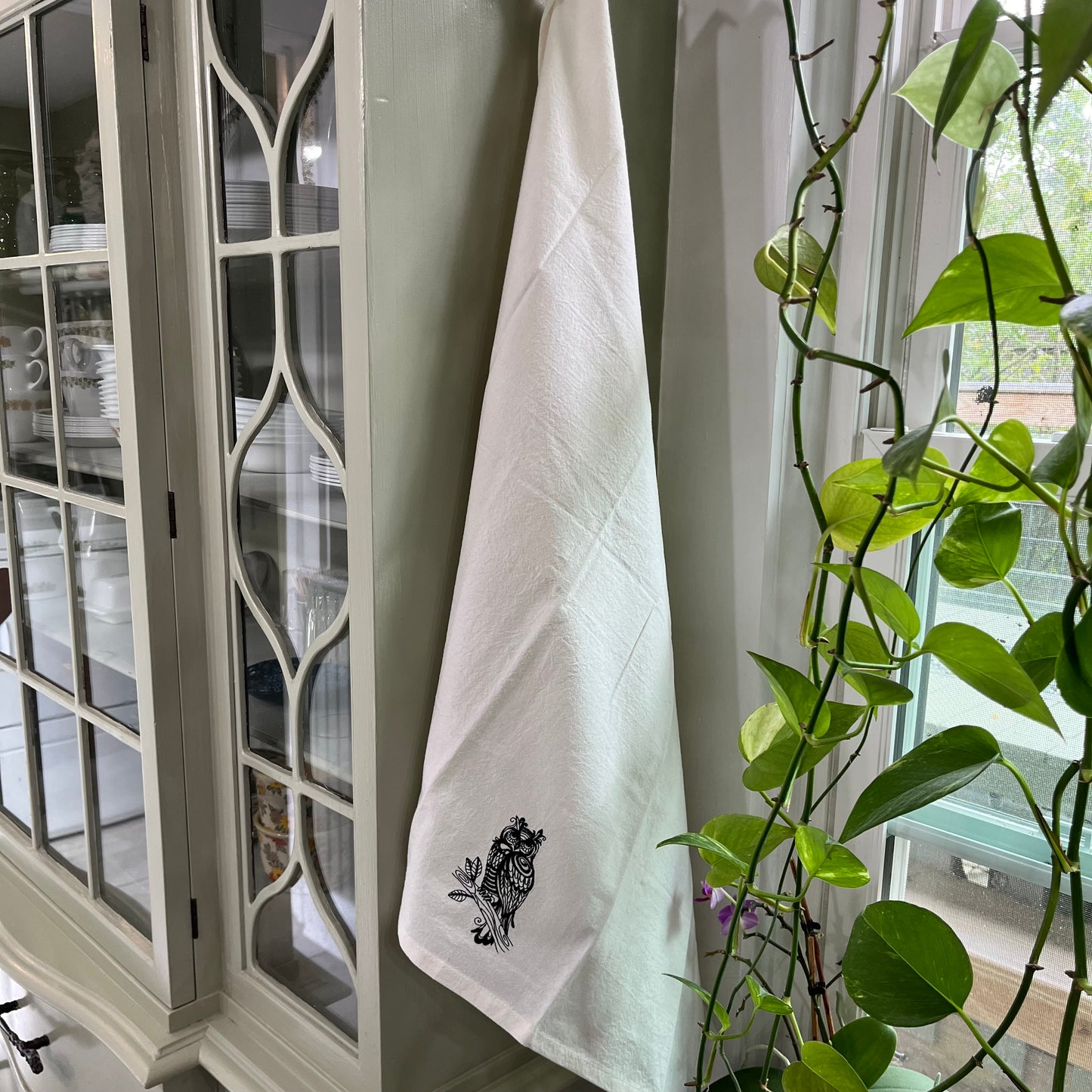 Kitchen towel - Wise Owl