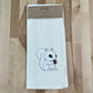 Organic Kitchen Towel - White Squirrel