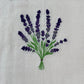 Organic Kitchen towel - Lavender bunch