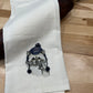 Organic Kitchen Towel - Friendly Racoon