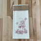 Organic Kitchen Towel - Gnomes and Mushroom