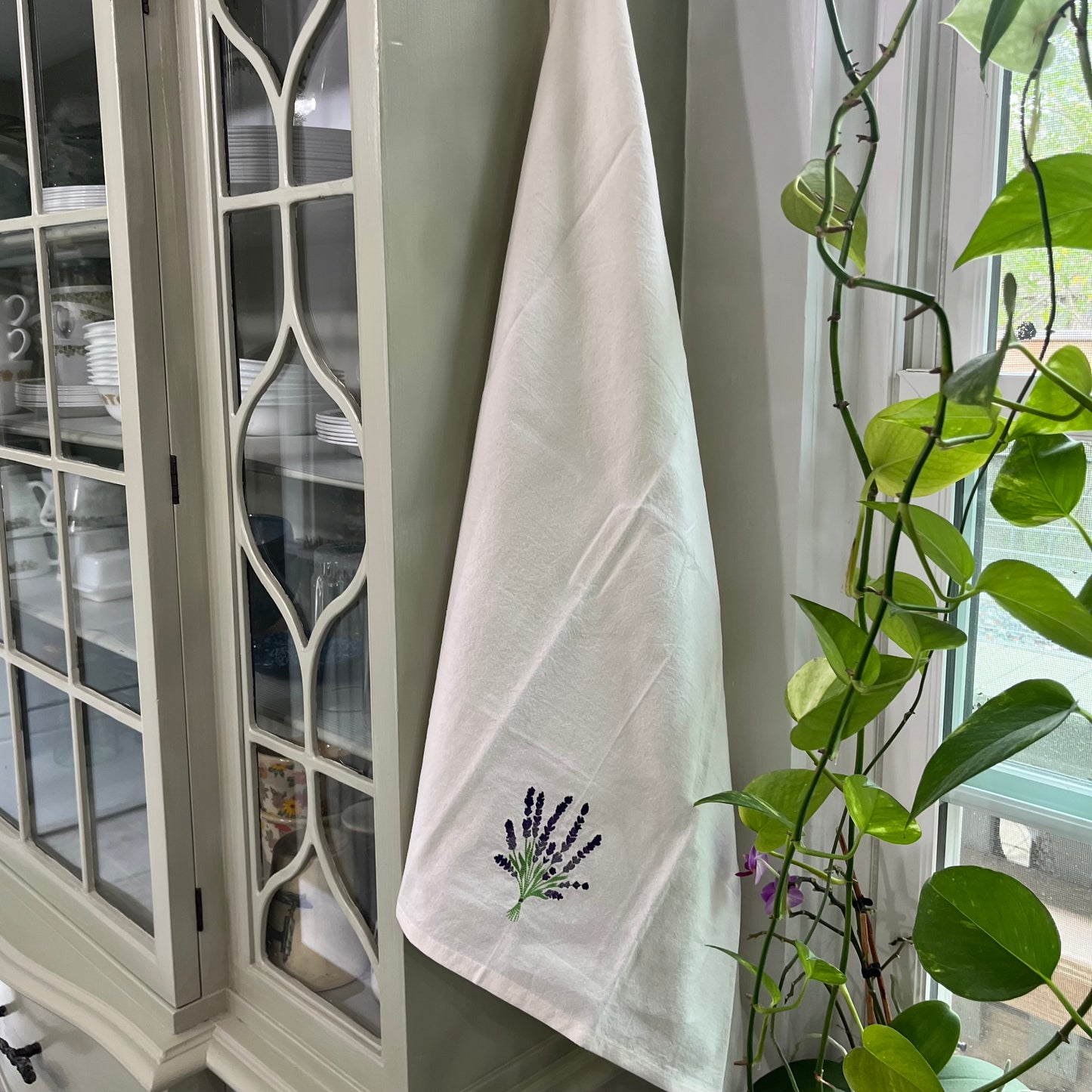 Kitchen towel - Lavender bunch