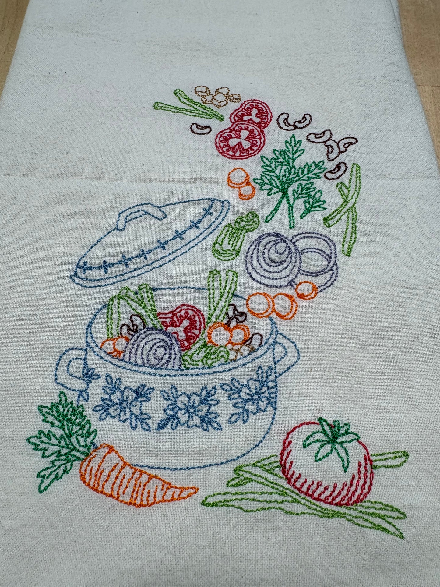 Kitchen towel - soup time!