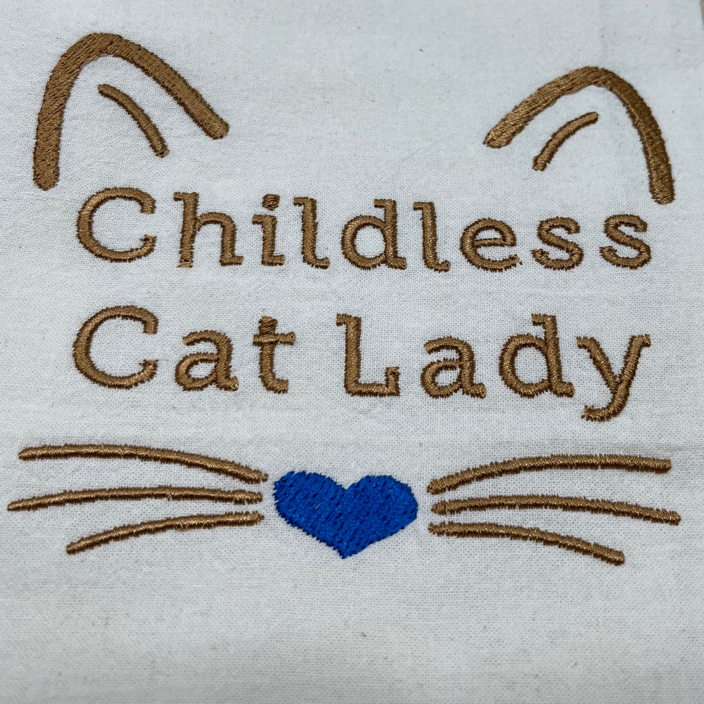 Kitchen Towel - Childless Cat Lady