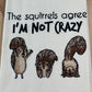 Organic Kitchen Towel - The Squirrels Agree. I’m Not Crazy