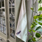 Organic Kitchen Towel - Floral Cat