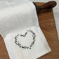 Kitchen Towel - Pussy Willow Heart