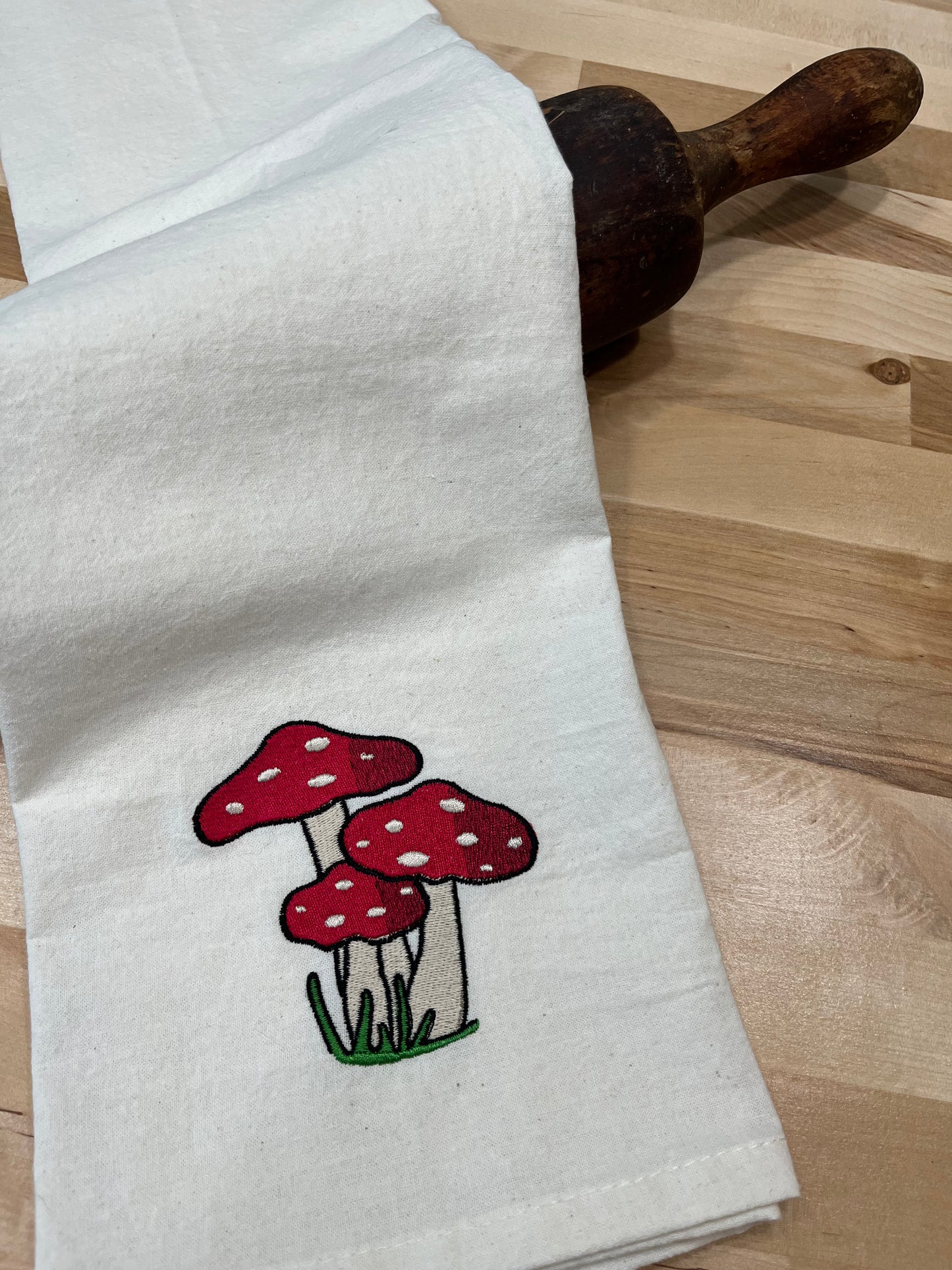 Kitchen Towel - Red Mushroom