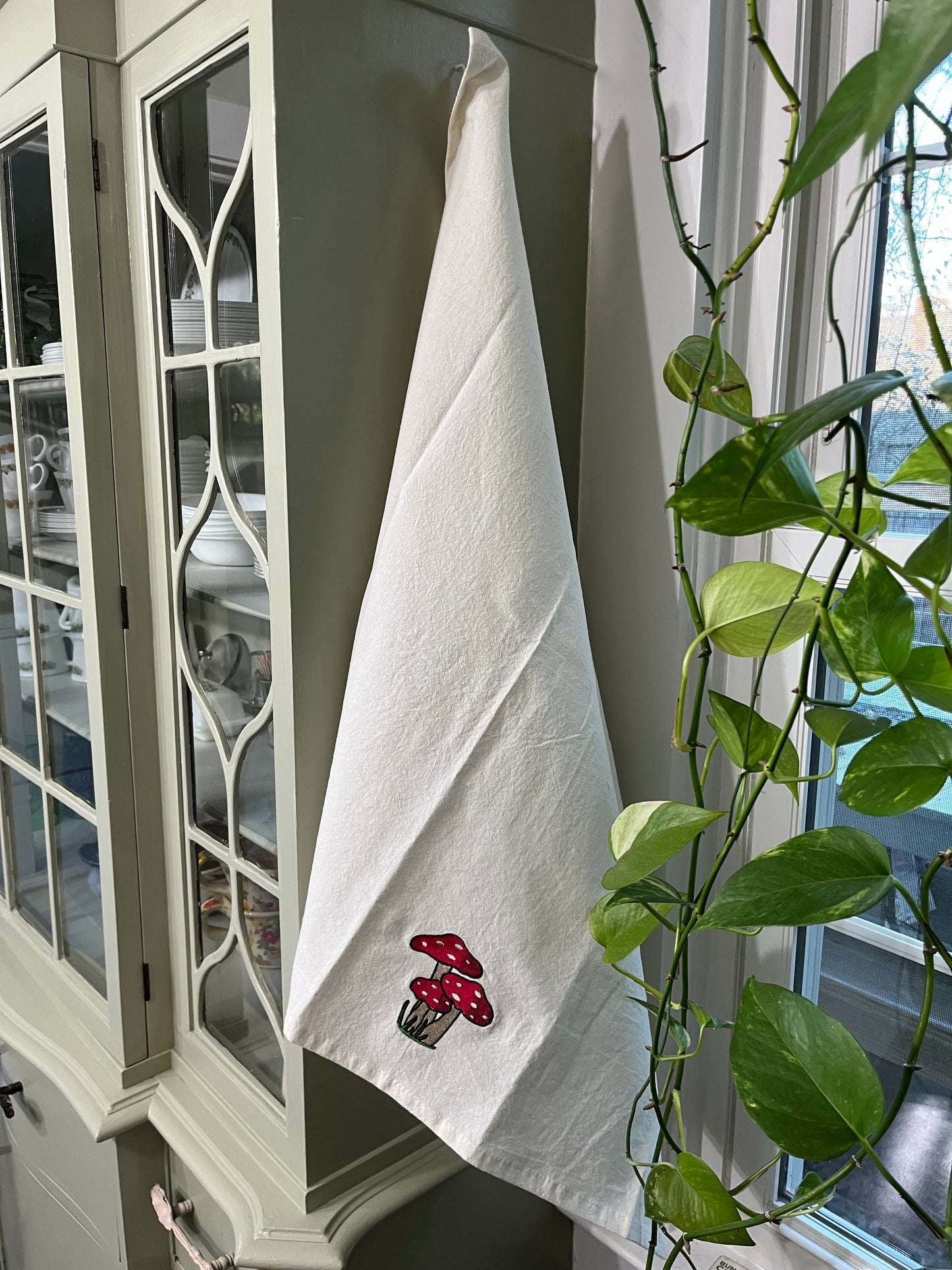 Kitchen Towel - Red Mushroom